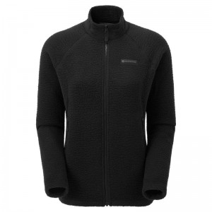 Black Montane Chonos Women's Fleece Jackets | CFI5093FI