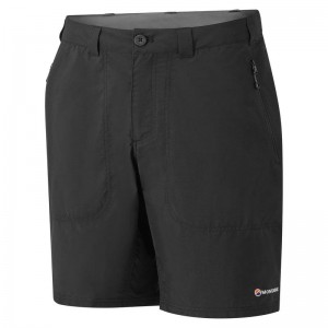 Black Montane Terra Men's Shorts | CDH2645CY