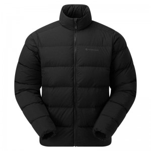 Black Montane Tundra Men's Down Jackets | YZB1594VX