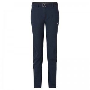 Dark Blue Montane Terra Stretch Lite Women's Trousers | CAE2831FR