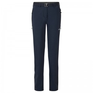 Dark Blue Montane Terra Stretch Women's Trousers | GJK5169MA