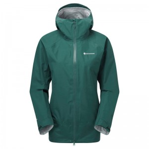 Dark Green Montane Phase Women's Waterproof Jackets | GFM9119MJ