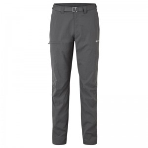 Dark Grey Montane Terra Lite Men's Pants | SCF8124LD