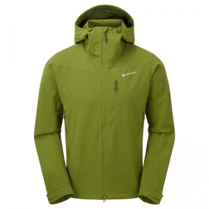 Green Montane Dyno LT Men's Softshell Jackets | FWD4173MP