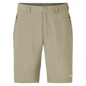 Khaki Montane Terra Men's Shorts | NOV4565OY