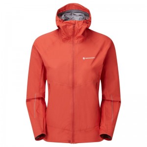 Orange Montane Spine Women's Waterproof Jackets | PPH4314GE