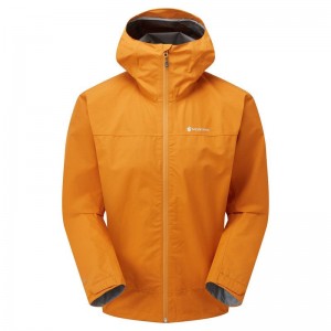 Orange Montane Spirit Men's Waterproof Jackets | GST7459XW