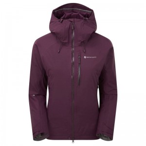 Purple Montane Duality Insulated Women's Waterproof Jackets | RUI2318SJ