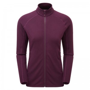 Purple Montane Protium Women's Fleece Jackets | EKC33100LO