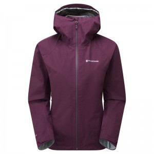 Purple Montane Spirit Women's Waterproof Jackets | ZXI5246AX