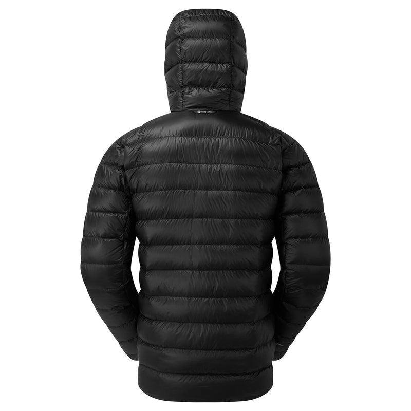 Black Montane Alpine 850 Lite Hooded Men's Down Jackets | ENS3466DX