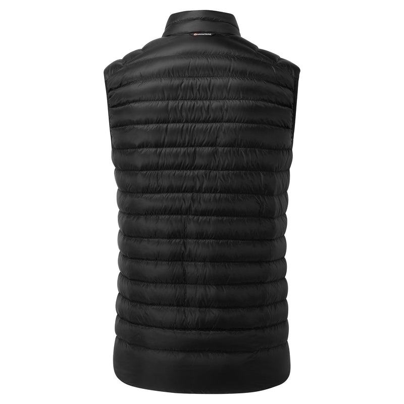 Black Montane Anti-Freeze Down Men's Vest | COJ6257IF