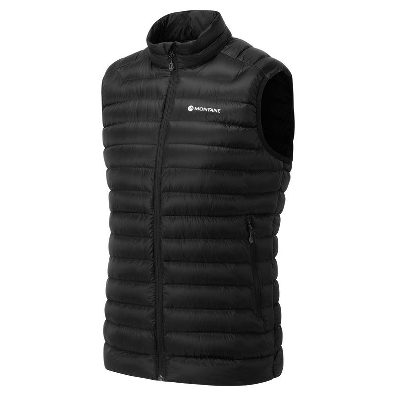 Black Montane Anti-Freeze Down Men's Vest | COJ6257IF