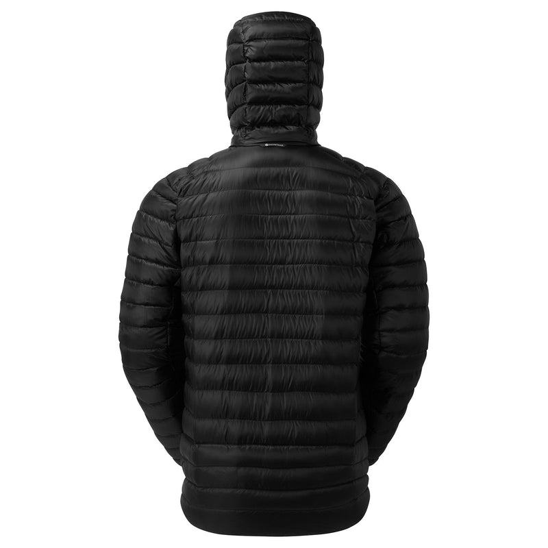 Black Montane Anti-Freeze Hooded Men's Down Jackets | MNT1688TB