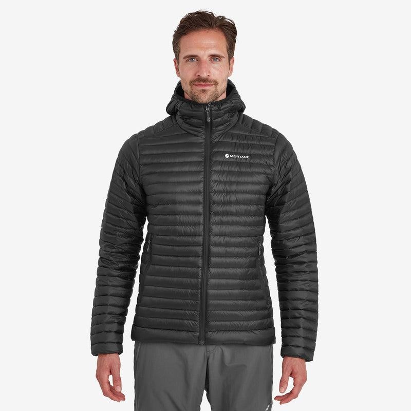 Black Montane Anti-Freeze Lite Hooded Men's Down Jackets | TOJ5135OJ