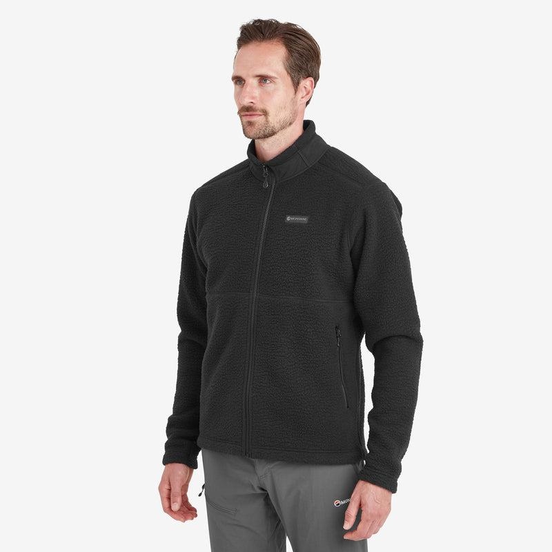 Black Montane Chonos Men's Fleece Jackets | CPD5090FX