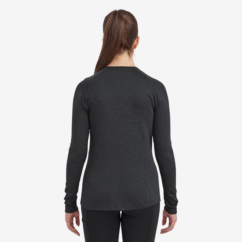 Black Montane Dart Long Sleeve Women's T Shirts | UXX3028IA