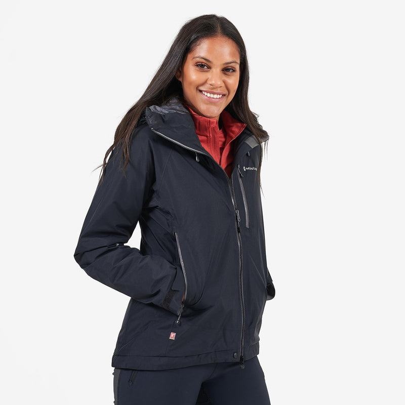 Black Montane Duality Insulated Women's Waterproof Jackets | ZJD462BU