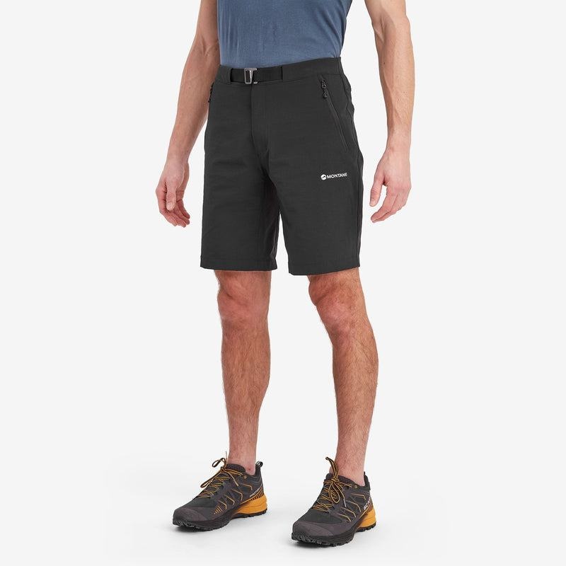 Black Montane Dynamic Lite Men's Shorts | LRQ2227SQ