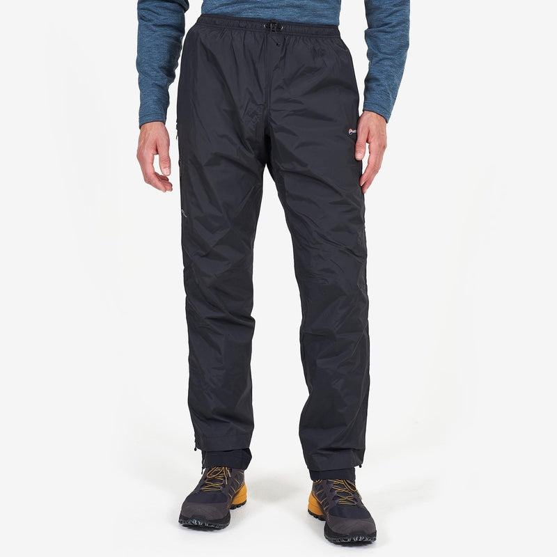 Black Montane Dynamo Waterproof Pull-Over Men's Trousers | JXX2470EU