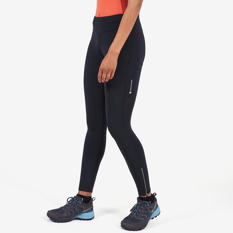 Black Montane Katla Long Trail Women's Leggings | LDX486BP