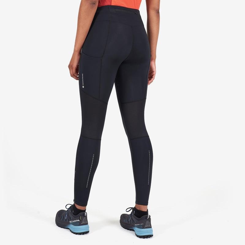 Black Montane Katla Long Trail Women's Leggings | LDX486BP