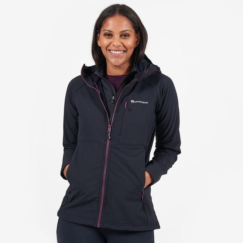 Black Montane Krypton Women's Softshell Jackets | EUJ9848AC