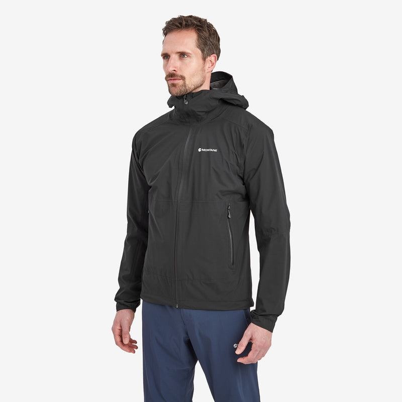 Black Montane Minimus Lite Men's Waterproof Jackets | ETS493ZT