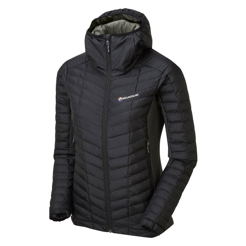 Black Montane Phoenix Stretch Women's Down Jackets | OUP581LA