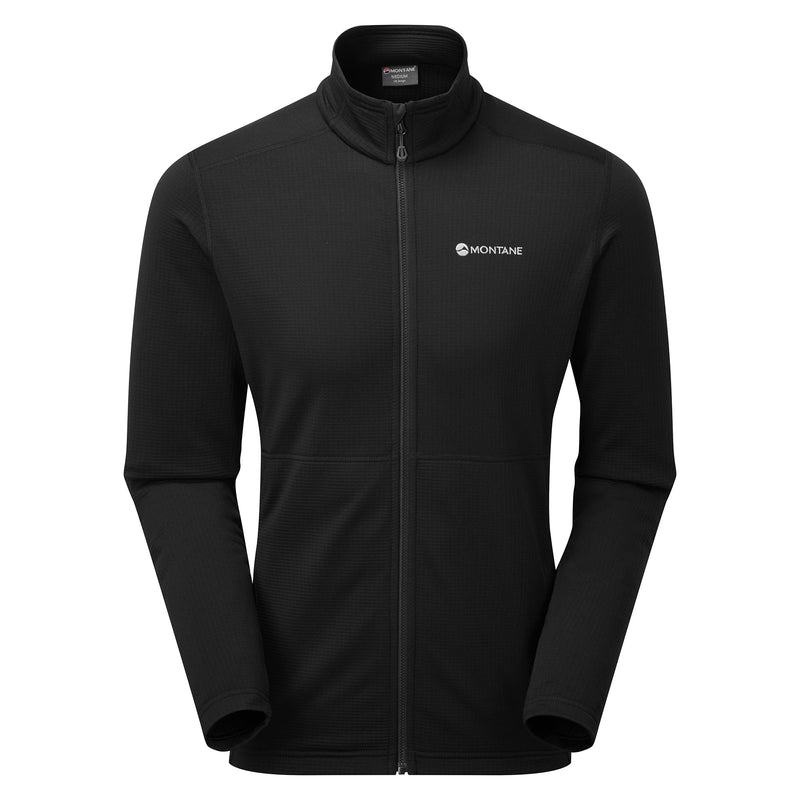 Black Montane Protium Men's Fleece Jackets | AKO190AF