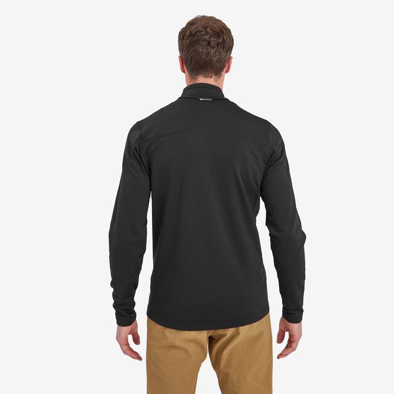 Black Montane Protium Men's Fleece Jackets | AKO190AF