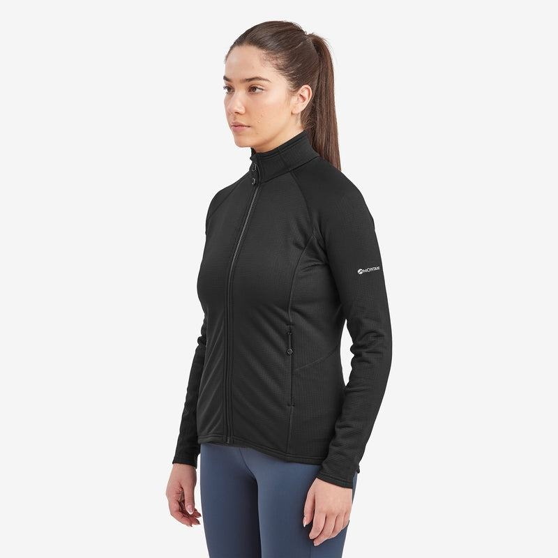 Black Montane Protium Women's Fleece Jackets | NJF4952DC