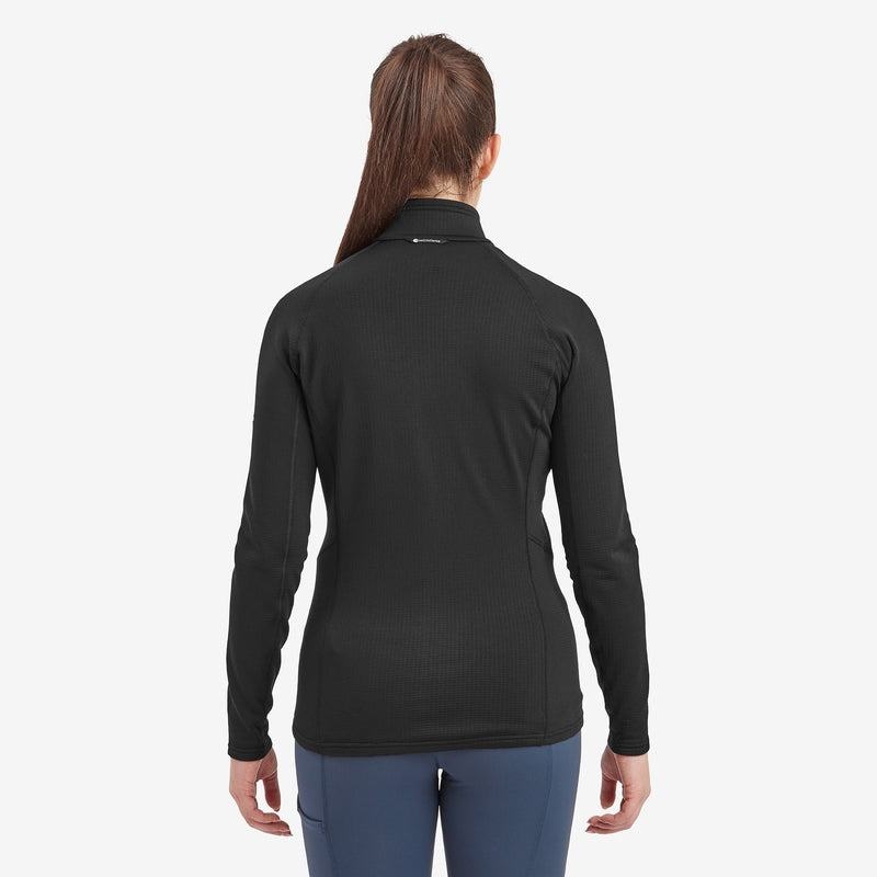 Black Montane Protium Women's Fleece Jackets | NJF4952DC