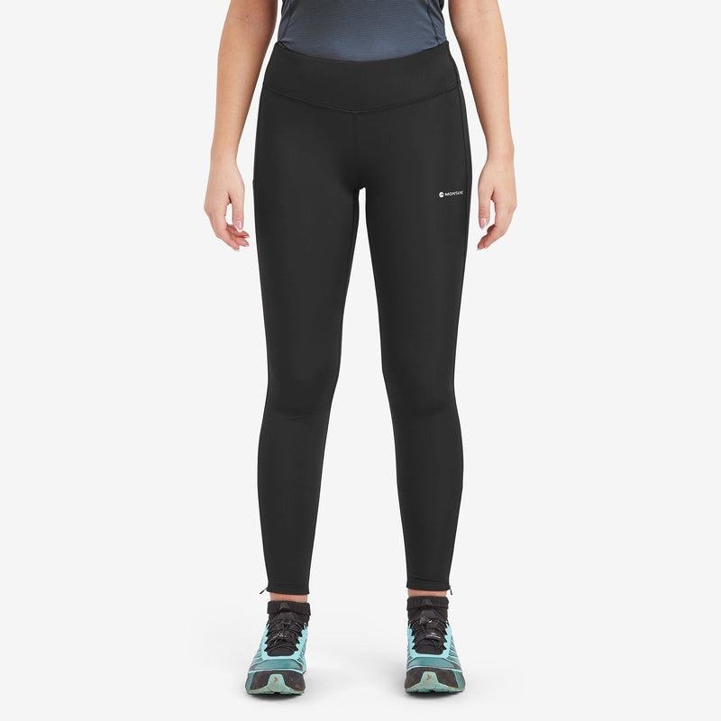 Black Montane Slipstream Trail Running Women's Leggings | YIK1793PC