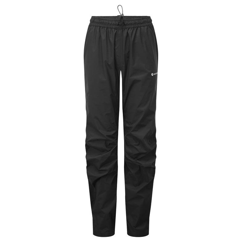 Black Montane Spirit Lite Waterproof Women\'s Trousers | VRG517RM