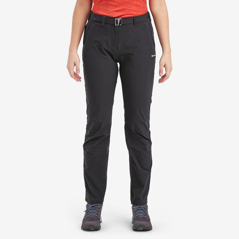 Black Montane Terra Stretch Lite Women's Trousers | ANC207TC