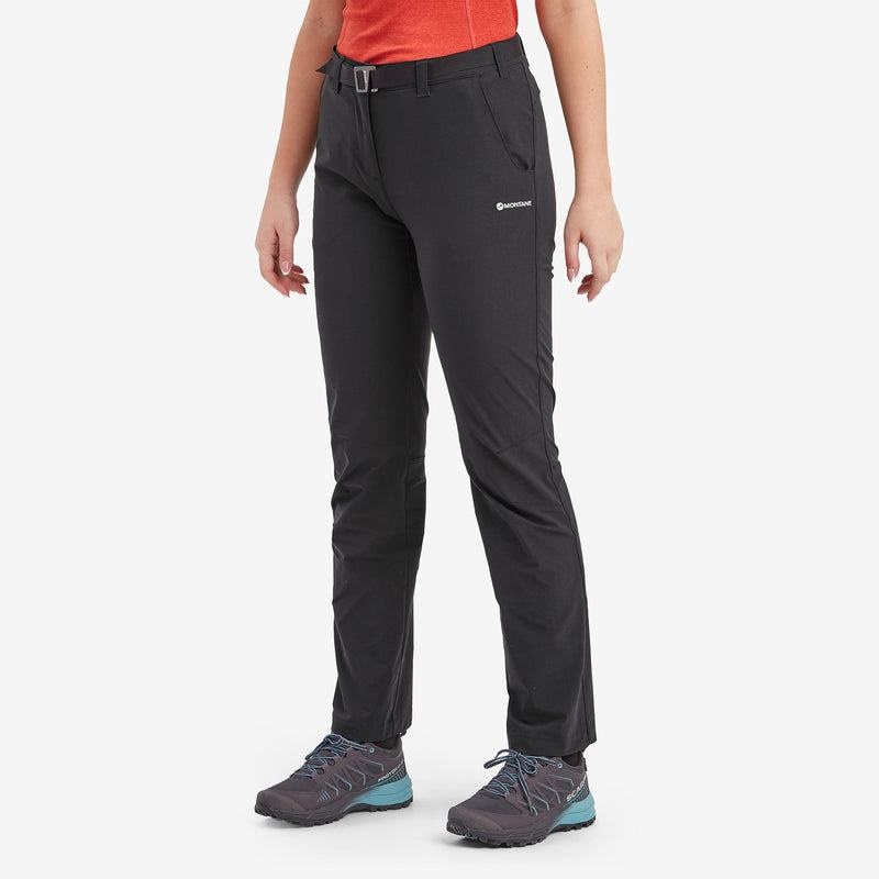 Black Montane Terra Stretch Lite Women's Trousers | ANC207TC