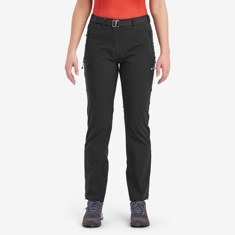 Black Montane Terra Stretch Women's Trousers | OWZ5376RP