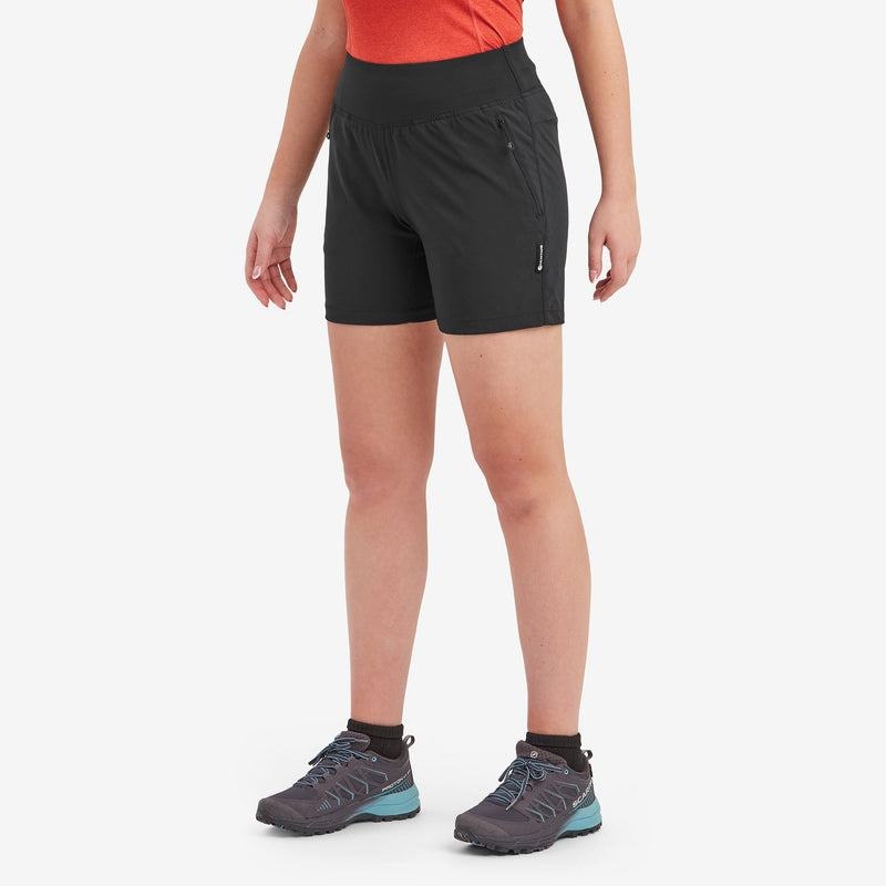 Black Montane Tucana Lite Women's Shorts | RND3555QX