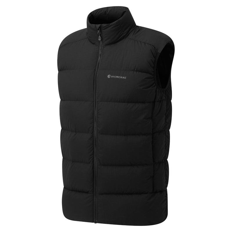 Black Montane Tundra Down Men's Vest | LWR15100OL