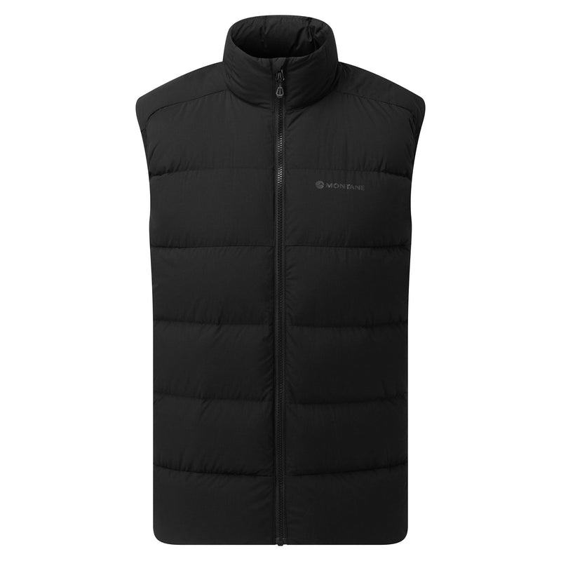 Black Montane Tundra Down Men\'s Vest | LWR15100OL