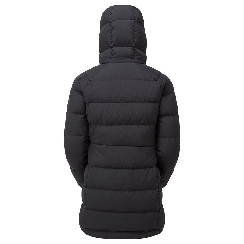 Black Montane Tundra Hooded Women's Down Jackets | LPE9548VV