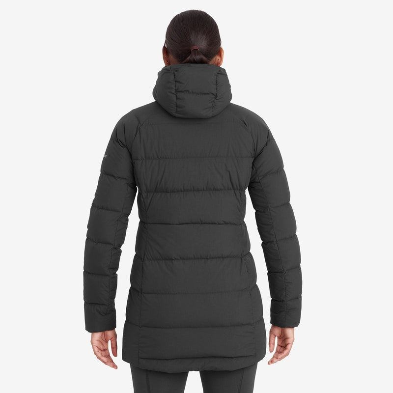 Black Montane Tundra Hooded Women's Down Jackets | LPE9548VV