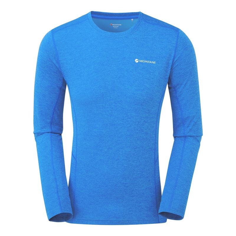 Blue Montane Dart Long Sleeve Men\'s T Shirts | LCI8032OF