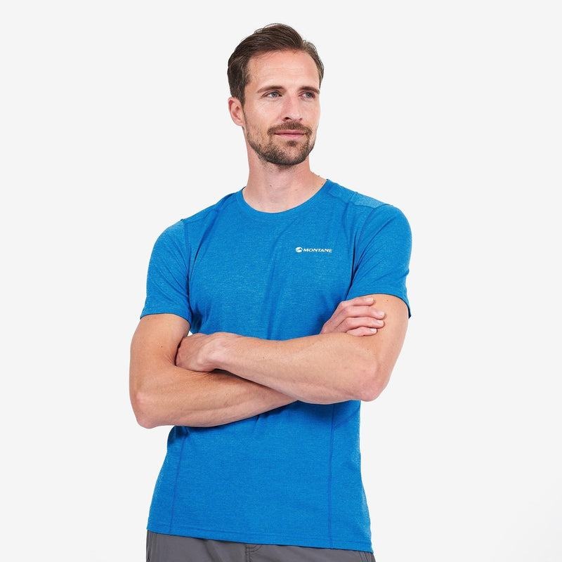 Blue Montane Dart Men's T Shirts | NIZ7420HY