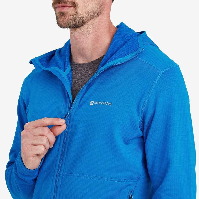 Blue Montane Protium Hooded Men's Fleece Jackets | XCT5134AB