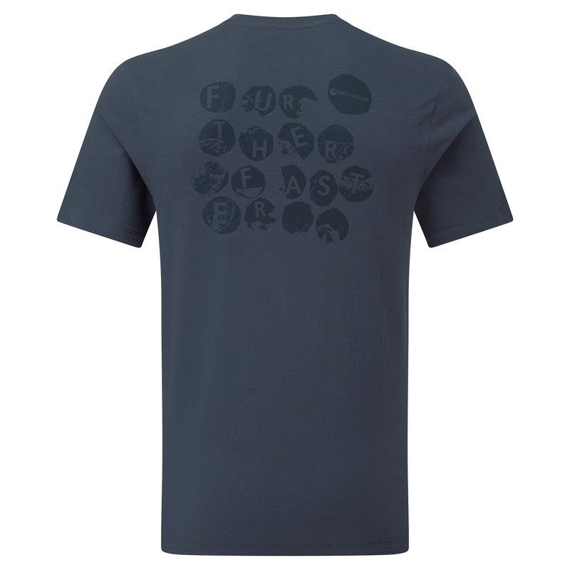 Blue Montane Transpose Men's T Shirts | MGM2148VW