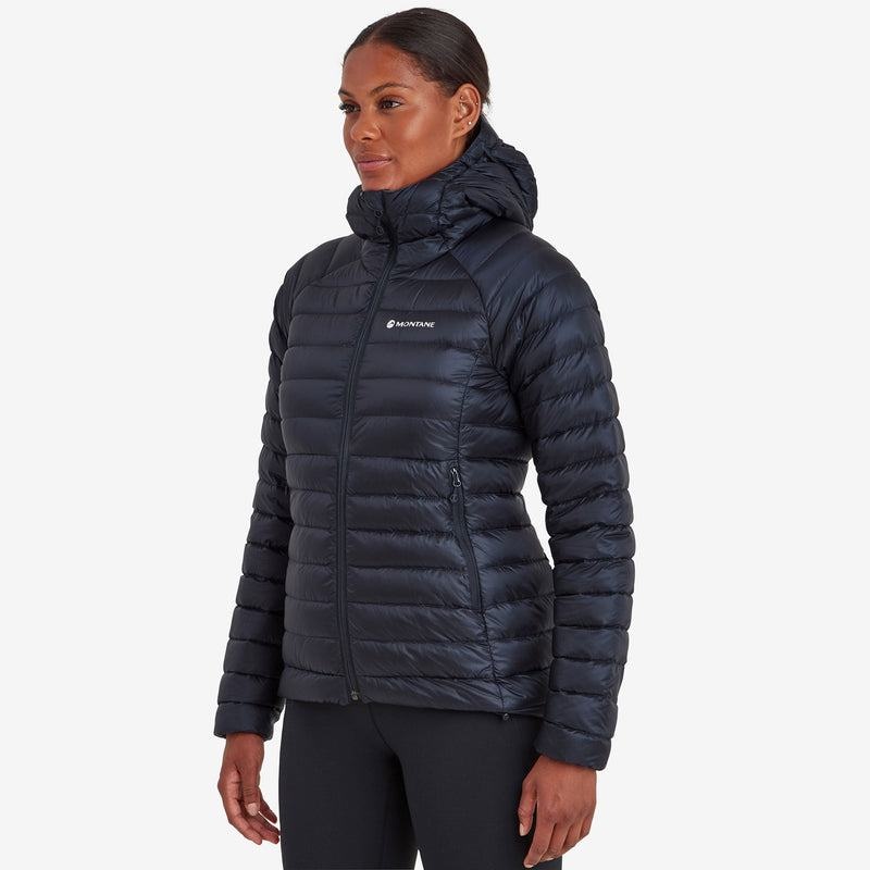 Dark Blue Montane Anti-Freeze Hooded Women's Down Jackets | AKG665FI