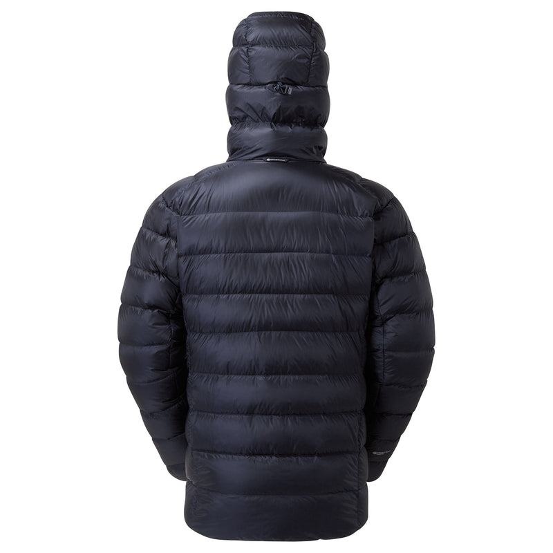 Dark Blue Montane Anti-Freeze XT Hooded Men's Down Jackets | DHY1117YI