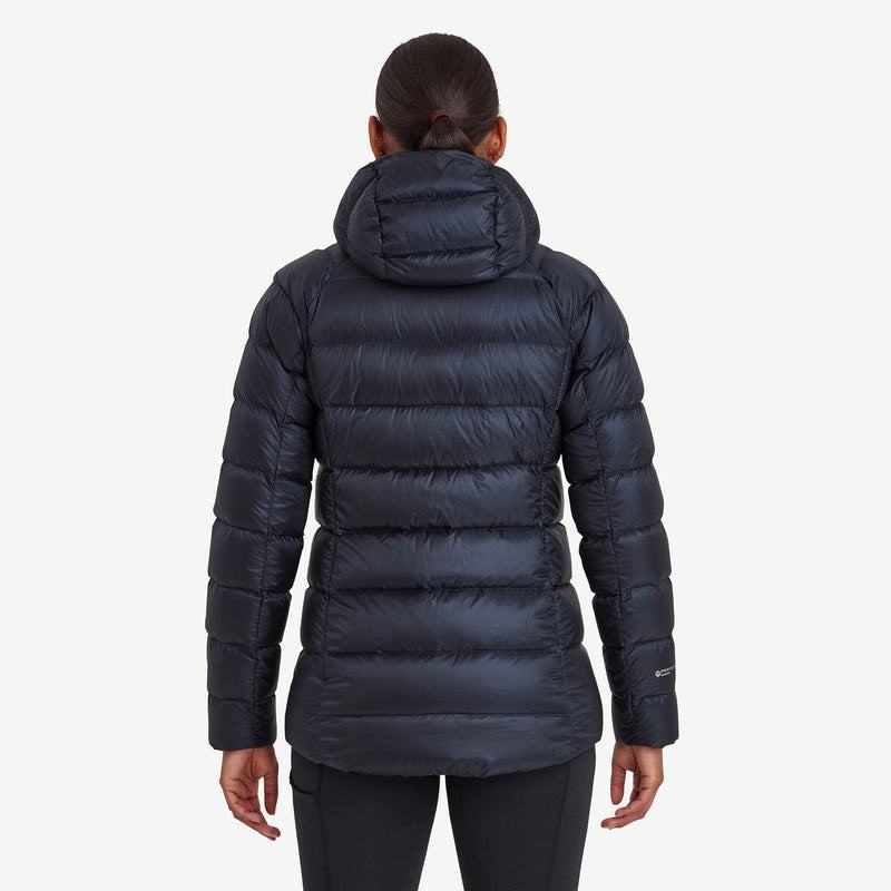 Dark Blue Montane Anti-Freeze XT Hooded Women's Down Jackets | NPV6516RK